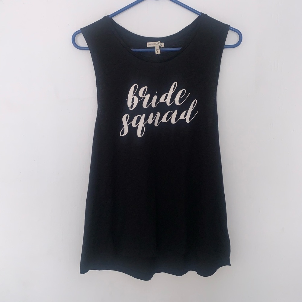 Express OneEleven brand flowing tank top.